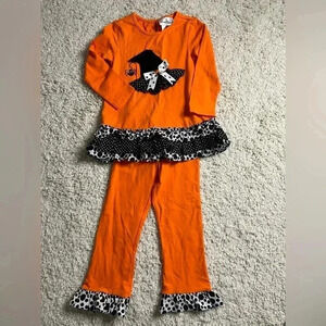 Size 4T Rare Editions Witches Hat 2 Piece Outfit Set NWT
